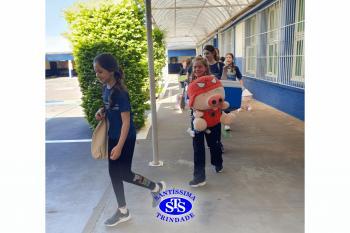 Alunos participam de atividades alusivas ao Dia da Criança 
