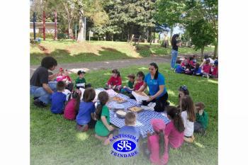 Alunos participam de atividades alusivas ao Dia da Criança 