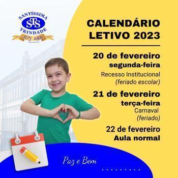 Calendário Letivo 2023