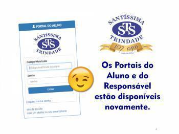 Portais disponíveis novamente