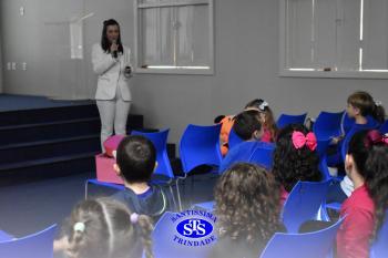 Infantil 5 | Cuidados com os dentes foi tema de encontro