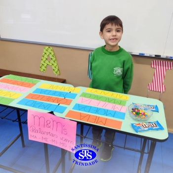 Alunos do 1º Ano desenvolvem habilidades com atividades lúdicas