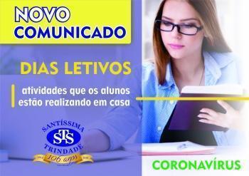 Novo Comunicado - Dias Letivos