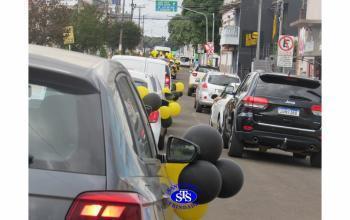 Carreata retorno às aulas presenciais