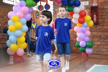 Celebração de Conclusão da Educação Infantil e envio para o 1º ano dos alunos do Infantil 5