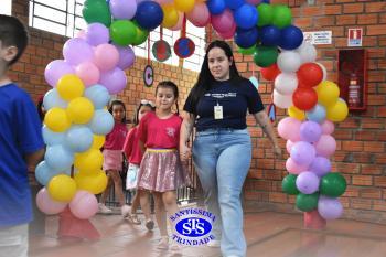 Celebração de Conclusão da Educação Infantil e envio para o 1º ano dos alunos do Infantil 5