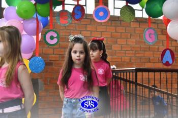 Celebração de Conclusão da Educação Infantil e envio para o 1º ano dos alunos do Infantil 5