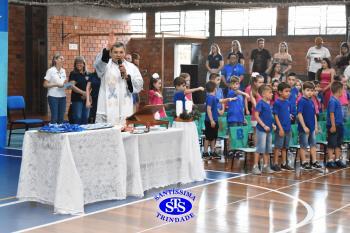 Celebração de Conclusão da Educação Infantil e envio para o 1º ano dos alunos do Infantil 5