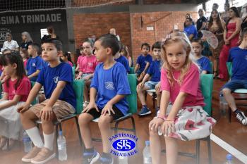 Celebração de Conclusão da Educação Infantil e envio para o 1º ano dos alunos do Infantil 5