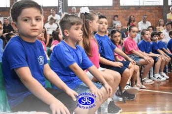 Celebração de Conclusão da Educação Infantil e envio para o 1º ano dos alunos do Infantil 5