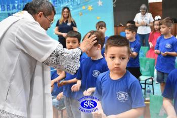 Celebração de Conclusão da Educação Infantil e envio para o 1º ano dos alunos do Infantil 5