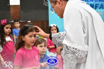 Celebração de Conclusão da Educação Infantil e envio para o 1º ano dos alunos do Infantil 5