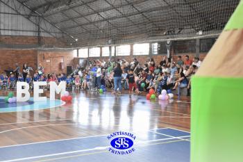 Celebração de Conclusão da Educação Infantil e envio para o 1º ano dos alunos do Infantil 5