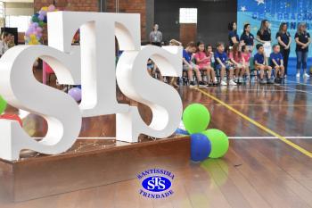 Celebração de Conclusão da Educação Infantil e envio para o 1º ano dos alunos do Infantil 5