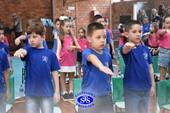 Celebração de Conclusão da Educação Infantil e envio para o 1º ano dos alunos do Infantil 5