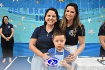Celebração de Conclusão da Educação Infantil e envio para o 1º ano dos alunos do Infantil 5