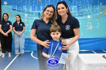 Celebração de Conclusão da Educação Infantil e envio para o 1º ano dos alunos do Infantil 5