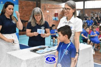 Celebração de Conclusão da Educação Infantil e envio para o 1º ano dos alunos do Infantil 5