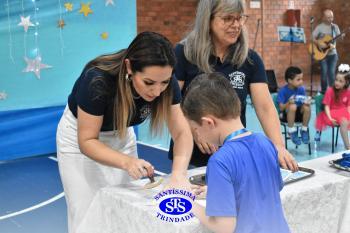 Celebração de Conclusão da Educação Infantil e envio para o 1º ano dos alunos do Infantil 5