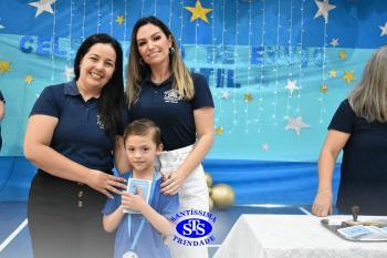 Celebração de Conclusão da Educação Infantil e envio para o 1º ano dos alunos do Infantil 5