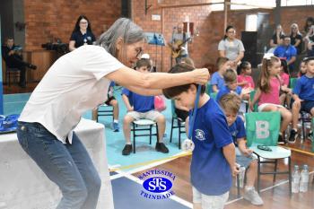 Celebração de Conclusão da Educação Infantil e envio para o 1º ano dos alunos do Infantil 5
