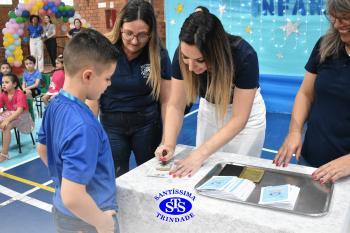 Celebração de Conclusão da Educação Infantil e envio para o 1º ano dos alunos do Infantil 5