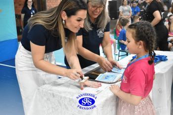 Celebração de Conclusão da Educação Infantil e envio para o 1º ano dos alunos do Infantil 5