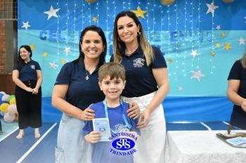 Celebração de Conclusão da Educação Infantil e envio para o 1º ano dos alunos do Infantil 5