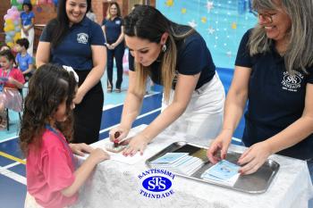 Celebração de Conclusão da Educação Infantil e envio para o 1º ano dos alunos do Infantil 5