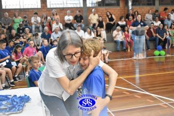 Celebração de Conclusão da Educação Infantil e envio para o 1º ano dos alunos do Infantil 5