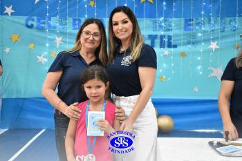 Celebração de Conclusão da Educação Infantil e envio para o 1º ano dos alunos do Infantil 5