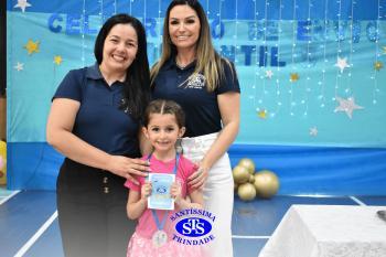 Celebração de Conclusão da Educação Infantil e envio para o 1º ano dos alunos do Infantil 5