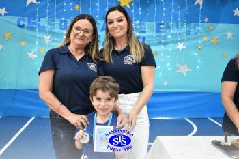 Celebração de Conclusão da Educação Infantil e envio para o 1º ano dos alunos do Infantil 5