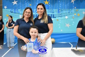 Celebração de Conclusão da Educação Infantil e envio para o 1º ano dos alunos do Infantil 5