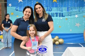 Celebração de Conclusão da Educação Infantil e envio para o 1º ano dos alunos do Infantil 5