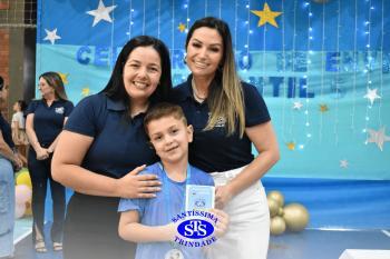 Celebração de Conclusão da Educação Infantil e envio para o 1º ano dos alunos do Infantil 5