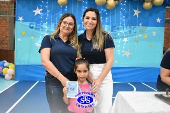 Celebração de Conclusão da Educação Infantil e envio para o 1º ano dos alunos do Infantil 5