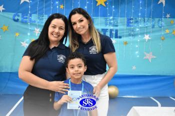 Celebração de Conclusão da Educação Infantil e envio para o 1º ano dos alunos do Infantil 5