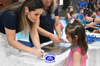 Celebração de Conclusão da Educação Infantil e envio para o 1º ano dos alunos do Infantil 5