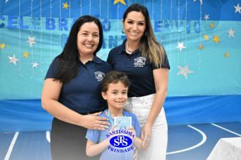 Celebração de Conclusão da Educação Infantil e envio para o 1º ano dos alunos do Infantil 5