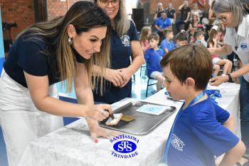 Celebração de Conclusão da Educação Infantil e envio para o 1º ano dos alunos do Infantil 5