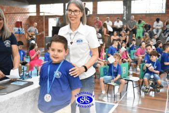 Celebração de Conclusão da Educação Infantil e envio para o 1º ano dos alunos do Infantil 5