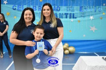 Celebração de Conclusão da Educação Infantil e envio para o 1º ano dos alunos do Infantil 5