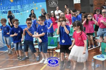 Celebração de Conclusão da Educação Infantil e envio para o 1º ano dos alunos do Infantil 5
