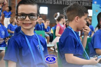 Celebração de Conclusão da Educação Infantil e envio para o 1º ano dos alunos do Infantil 5