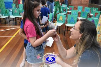 Celebração de Conclusão da Educação Infantil e envio para o 1º ano dos alunos do Infantil 5