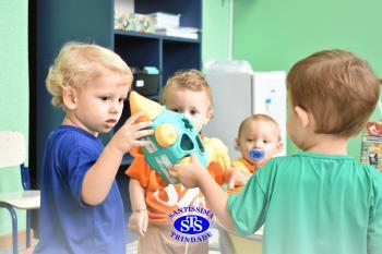 Brilho nos olhos e corações aquecidos | retorno do Infantil 1, 2 e 3  