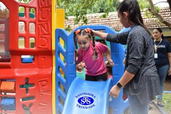 Brilho nos olhos e corações aquecidos | retorno do Infantil 1, 2 e 3  