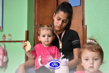 Brilho nos olhos e corações aquecidos | retorno do Infantil 1, 2 e 3  