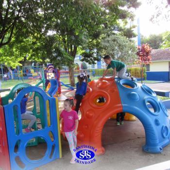 Praças Infantis são espaços de convivência e aprendizagem